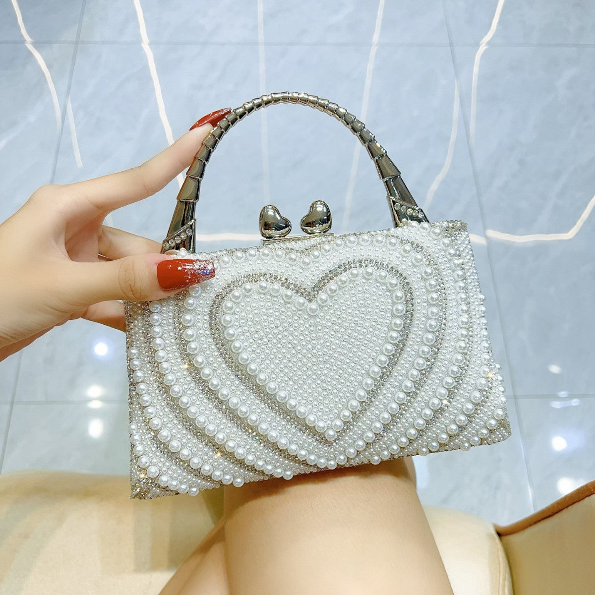 Fashionable Diamond Eevening Bag