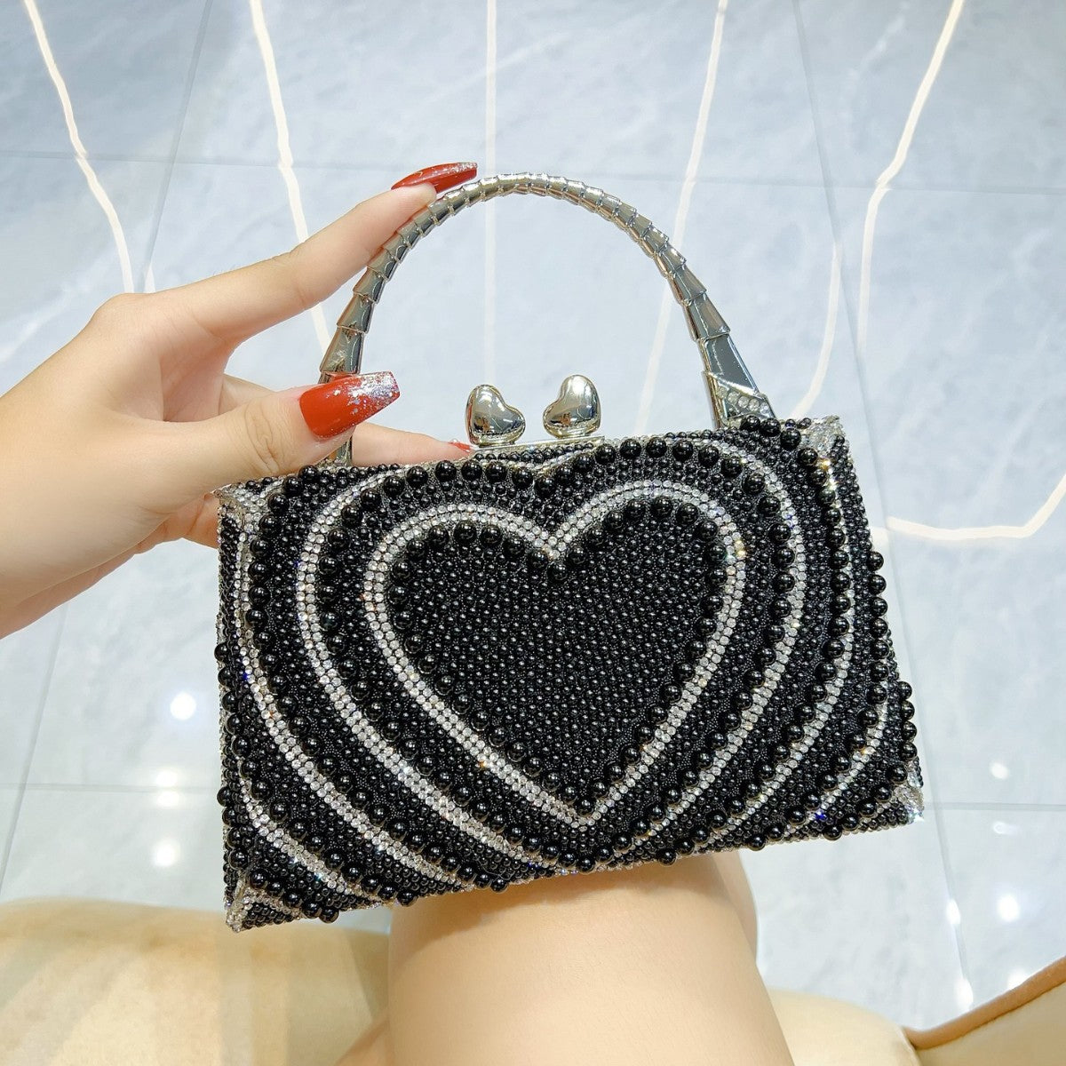 Fashionable Diamond Eevening Bag