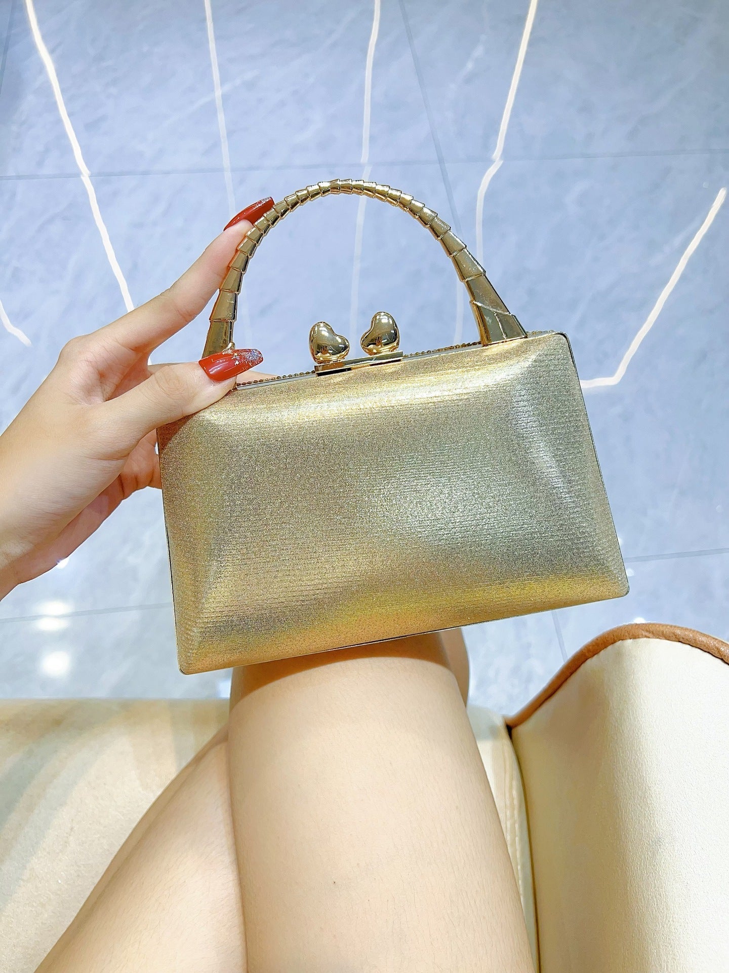 Fashionable Diamond Eevening Bag