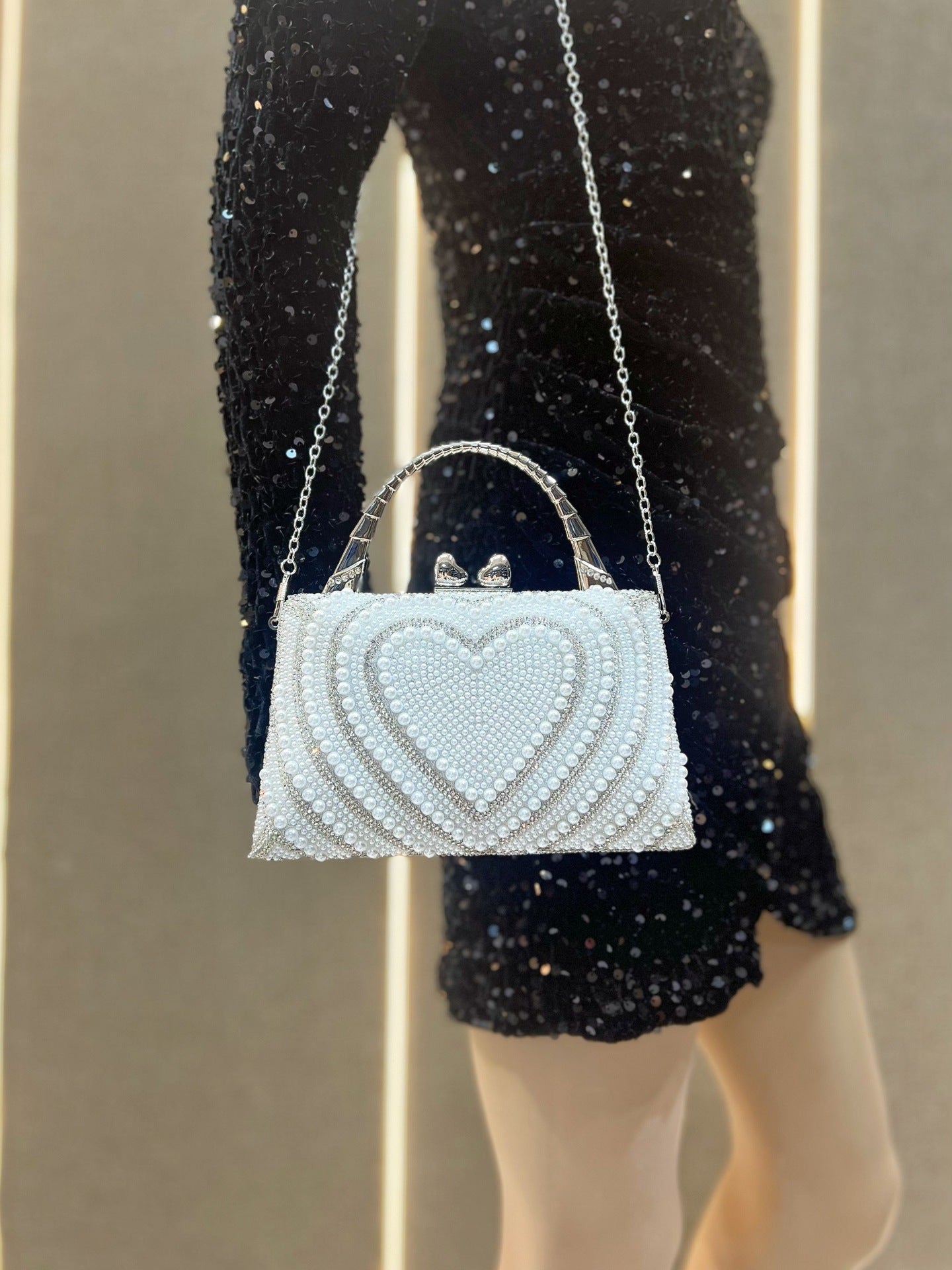 Fashionable Diamond Eevening Bag