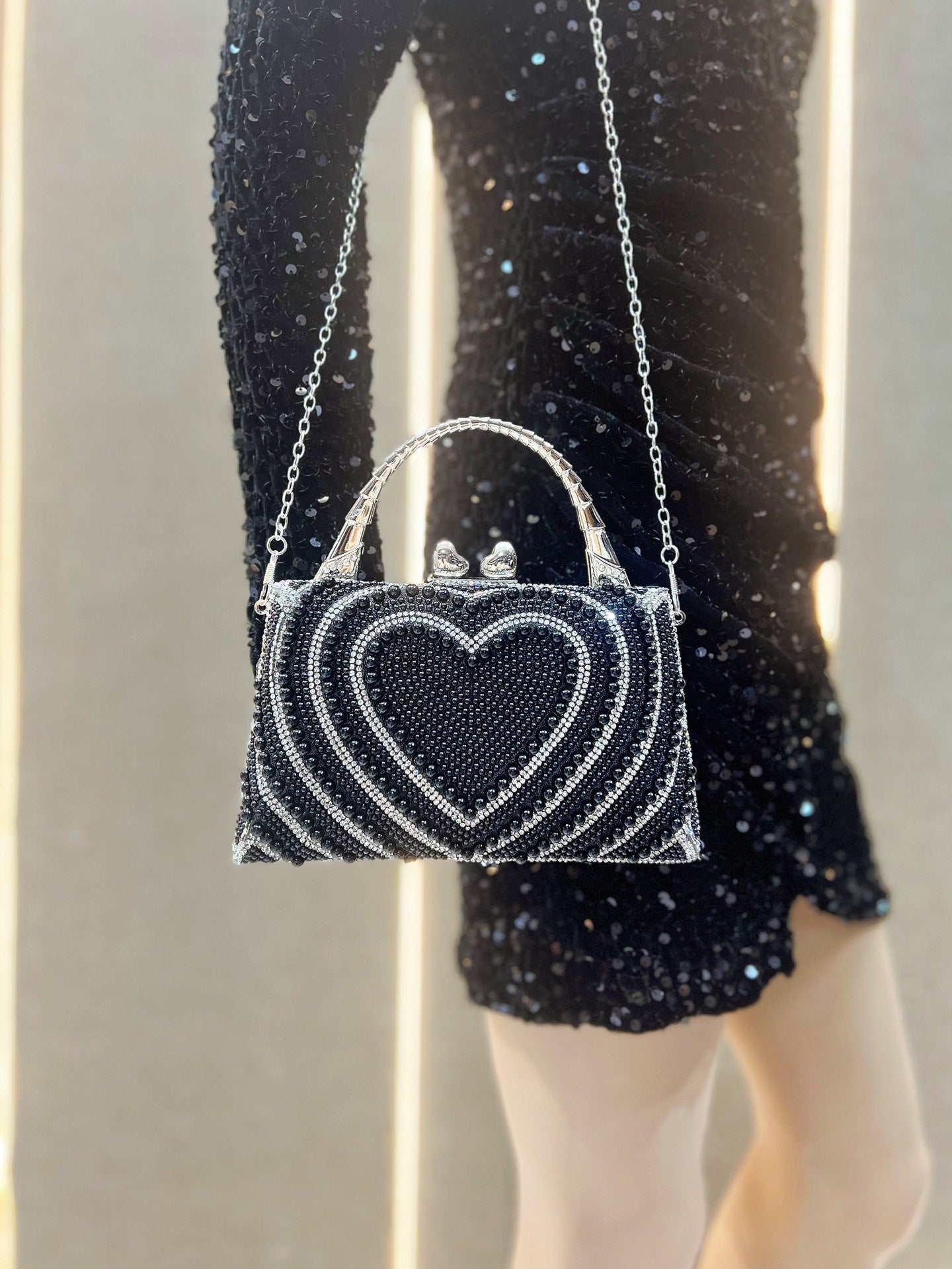 Fashionable Diamond Eevening Bag