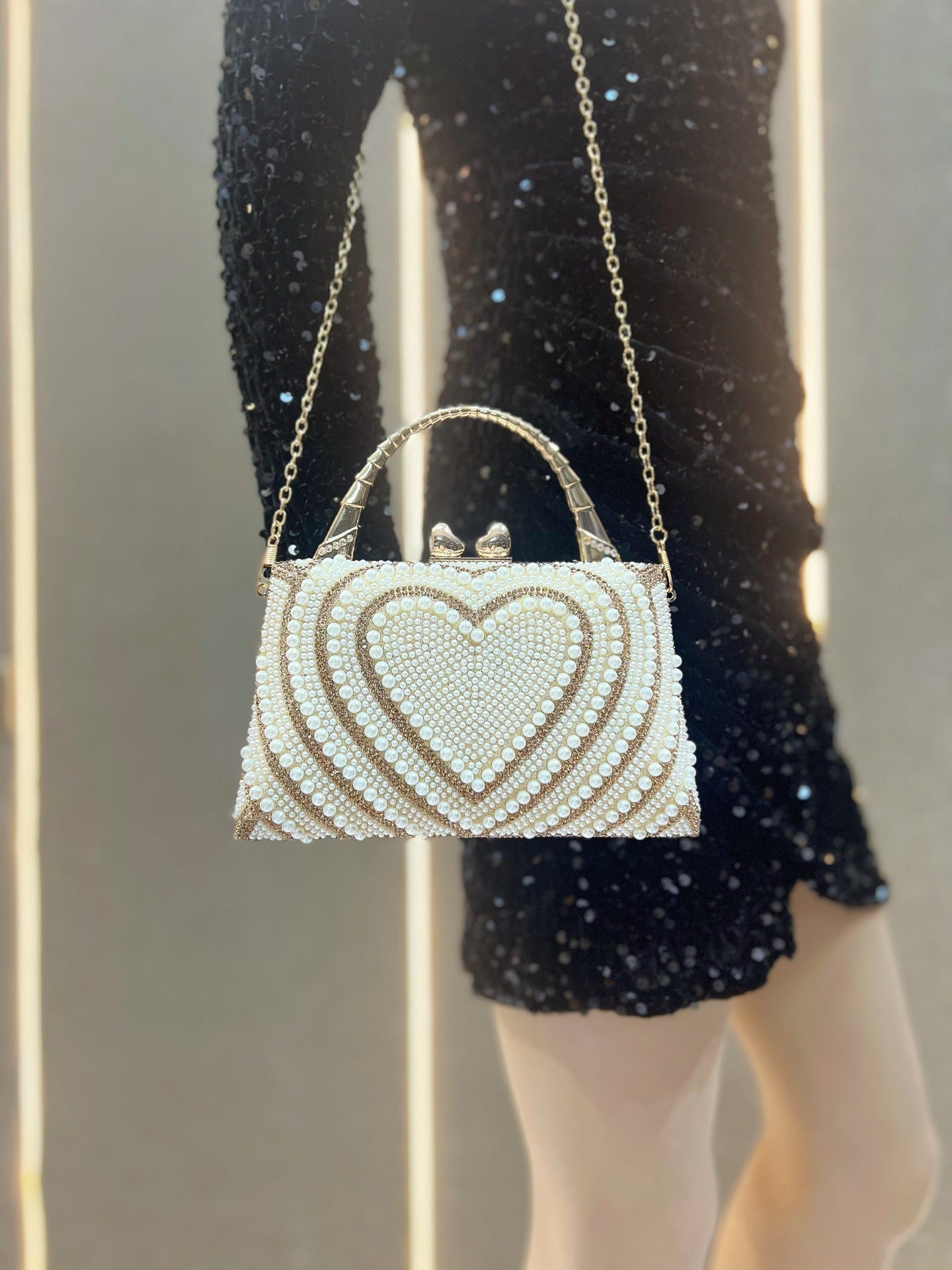 Fashionable Diamond Eevening Bag