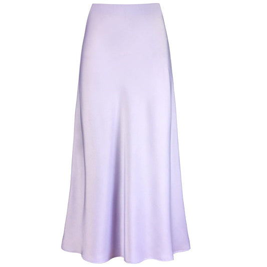 Elegant Silky Fishtail Skirt