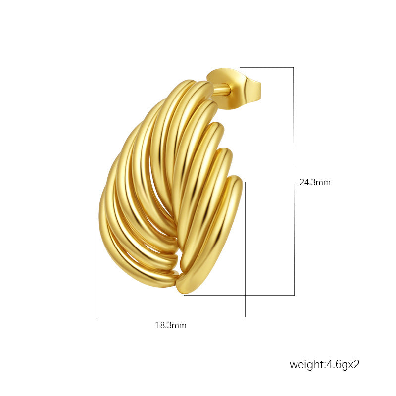 Unique Irregular Design Earrings