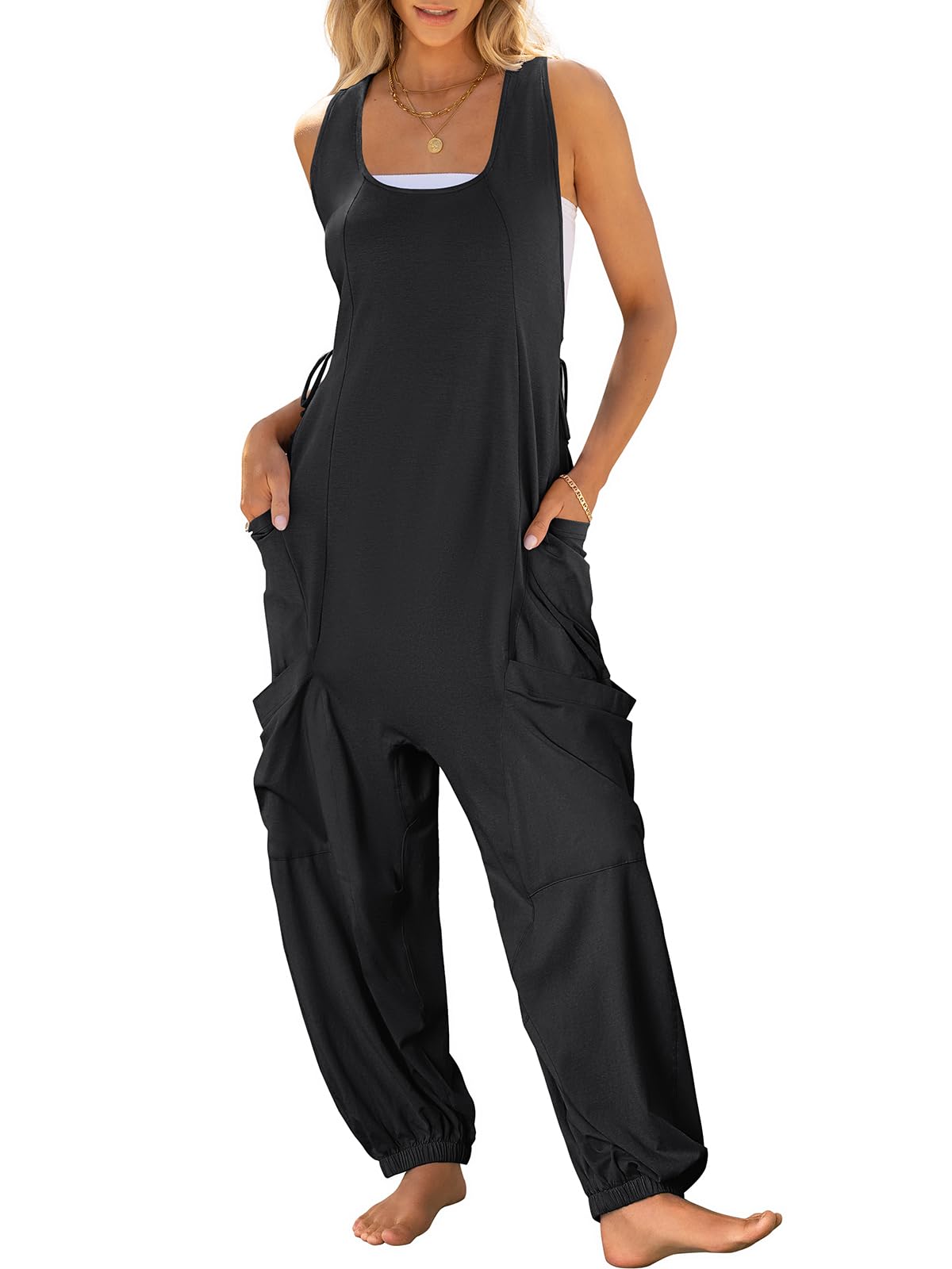 Women Loose Casual Romper Jumpers
