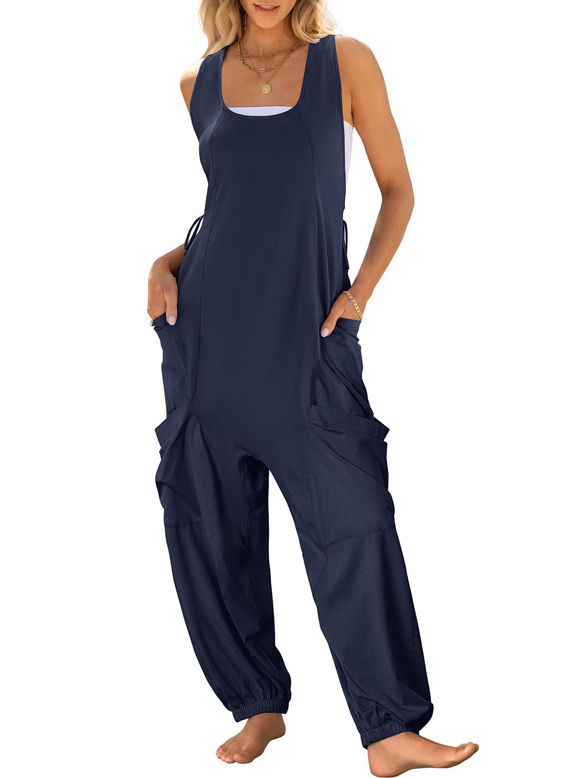 Women Loose Casual Romper Jumpers