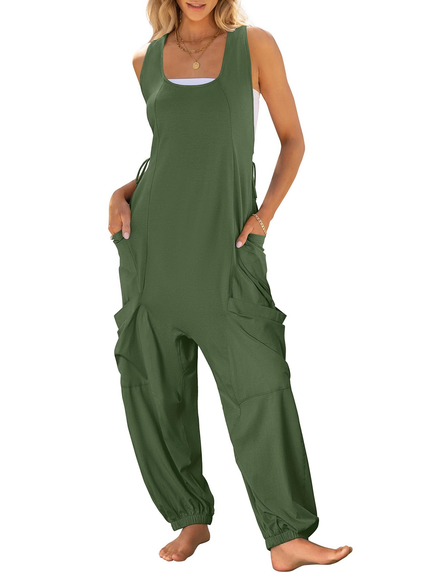 Women Loose Casual Romper Jumpers