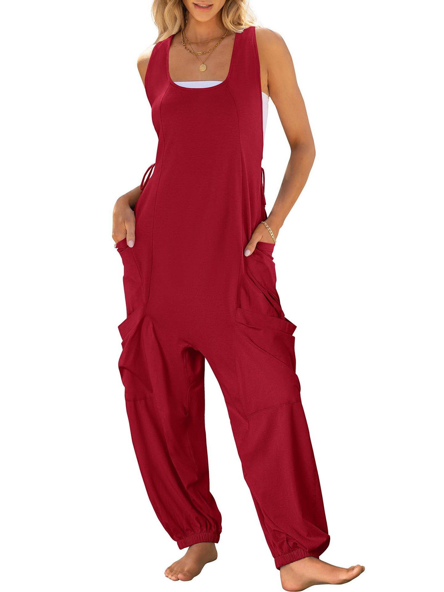 Women Loose Casual Romper Jumpers