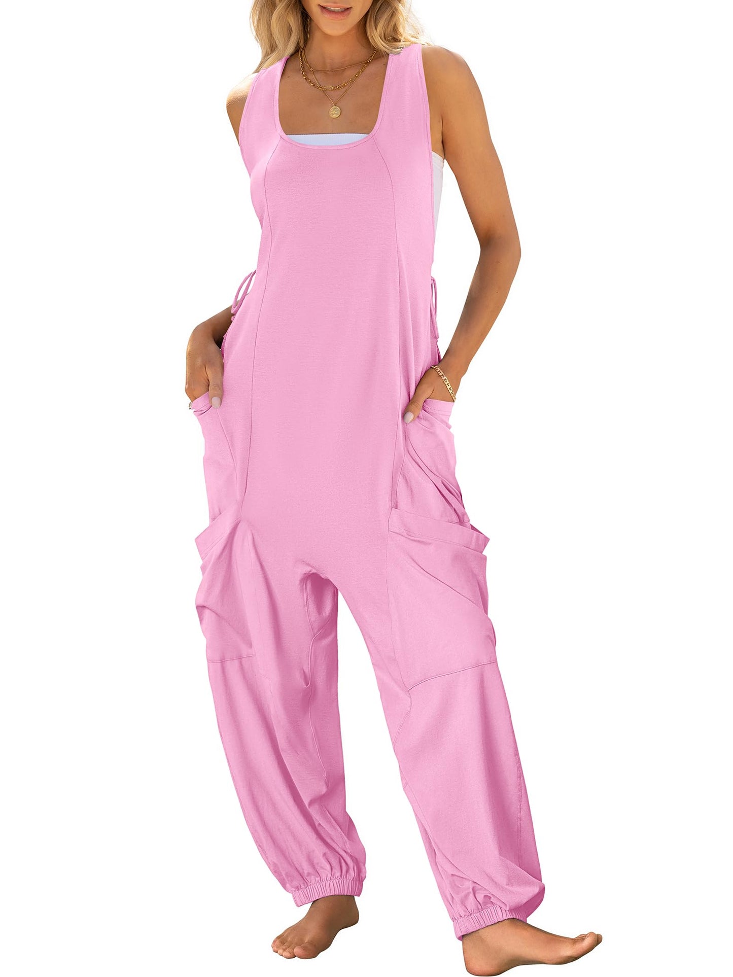 Women Loose Casual Romper Jumpers