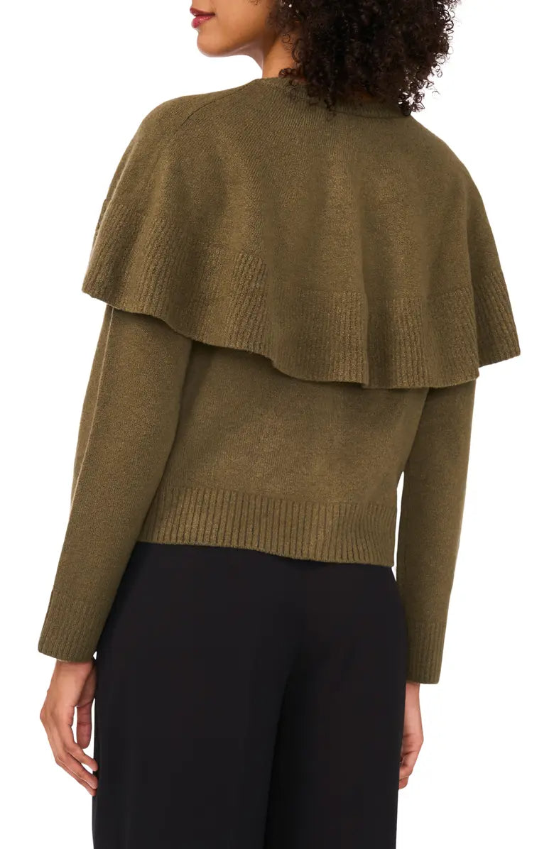 Cape Detail Cardigan