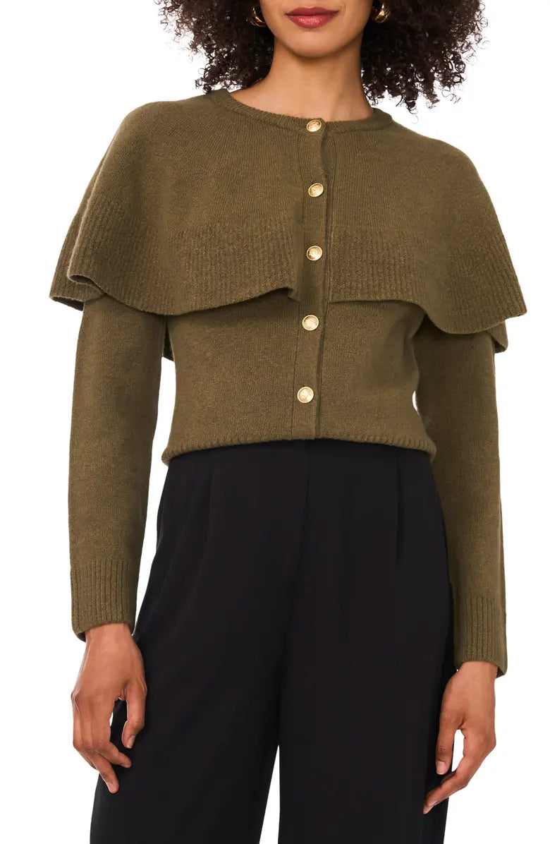 Cape Detail Cardigan