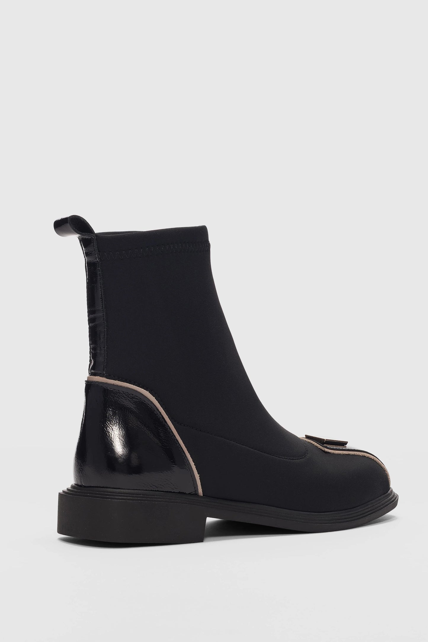 Women's Square Decoration Stretch Boots