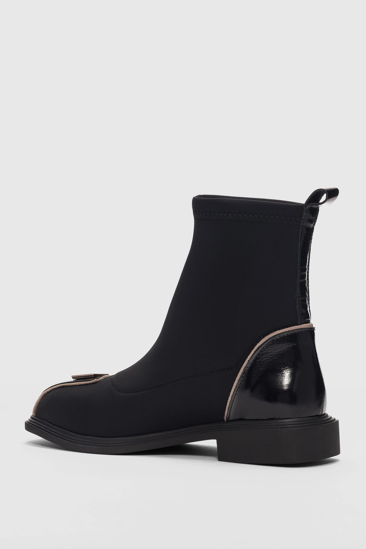 Women's Square Decoration Stretch Boots