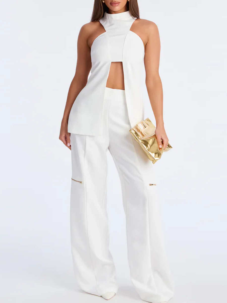 Divine Standard Halter Pant Set