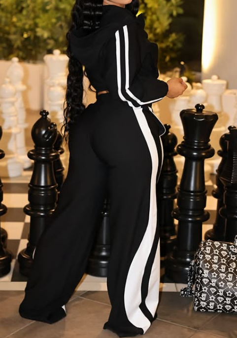 Comfortable Sports Cotton Two-Piece Set