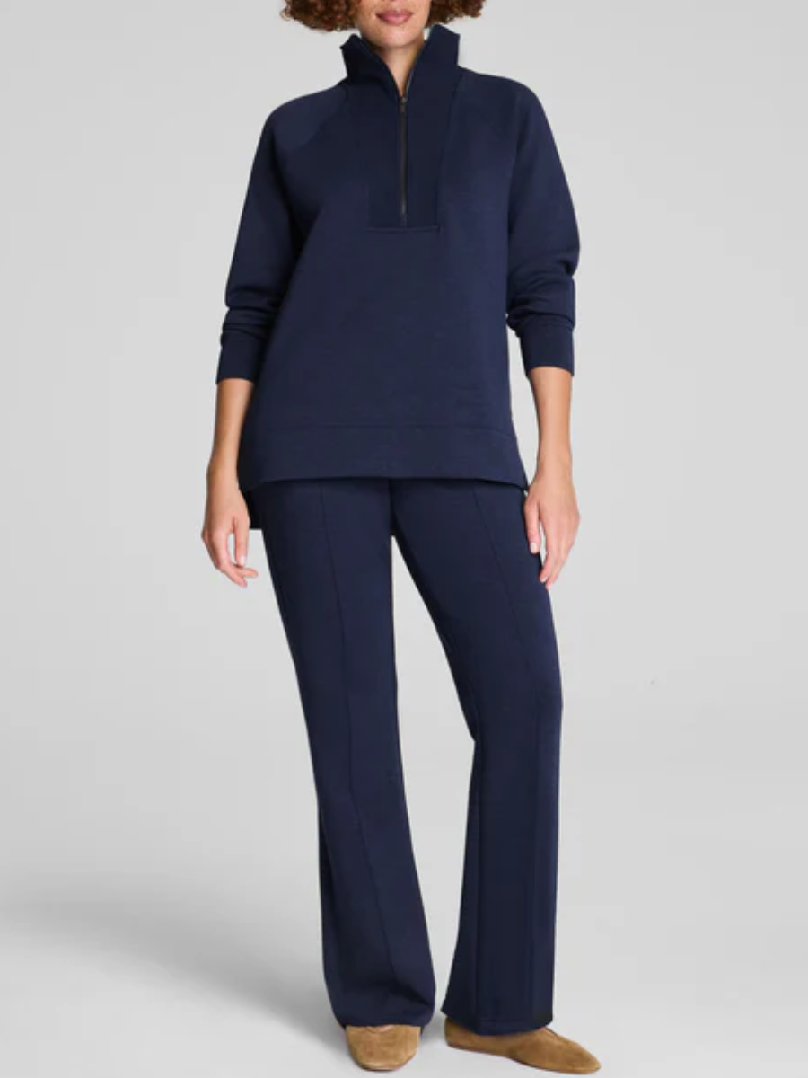 Half Zip Tunic and Pants Set
