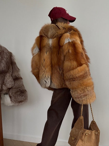 Luxurious Faux Fur Jacket