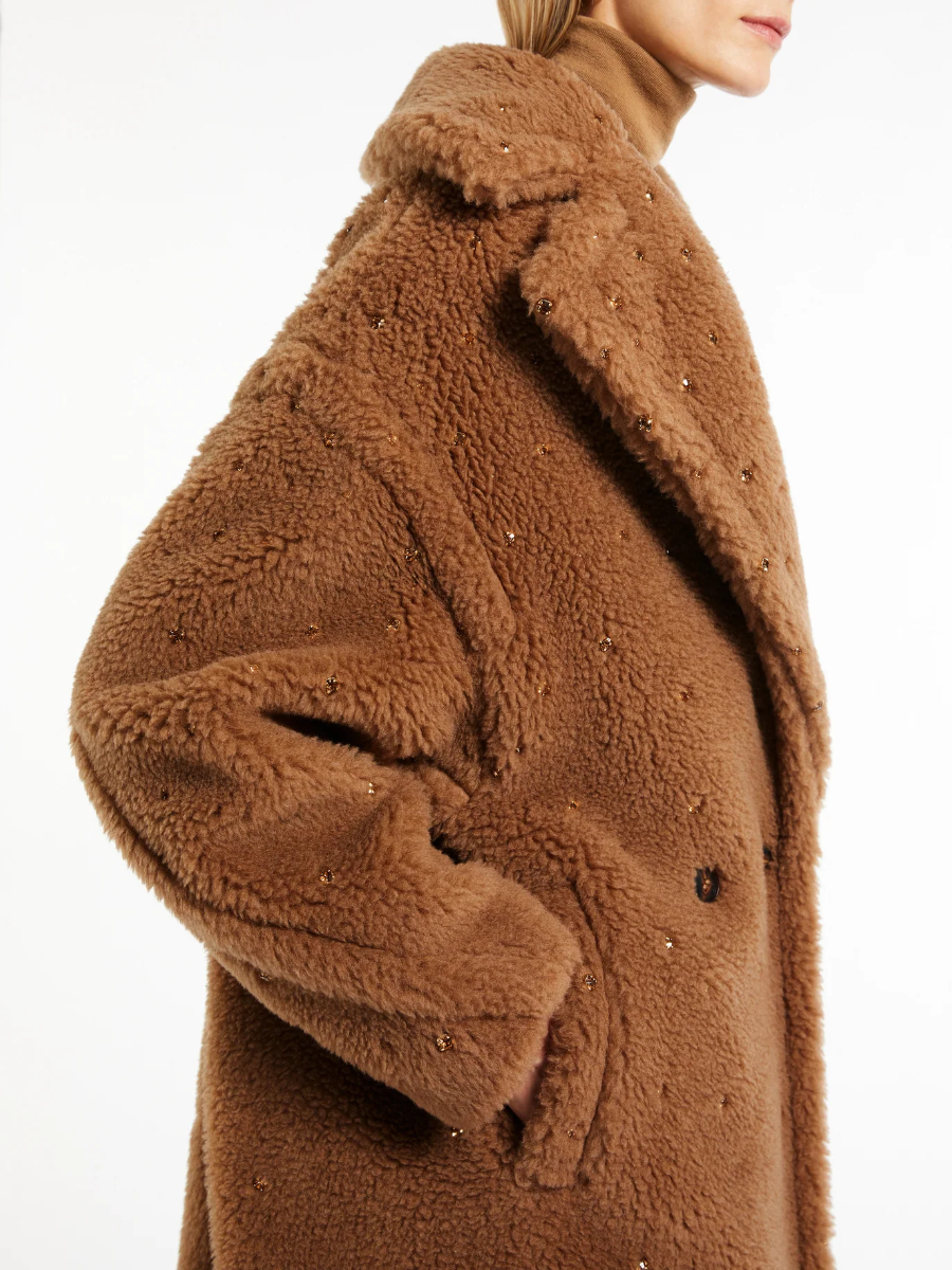 Sparkling Teddy Bear Icon Coat