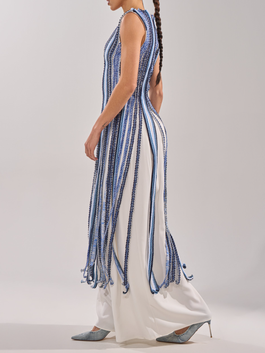 Tide Down Braided Rope Top