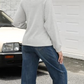Crewneck Tie Knot Sweatshirt Pullover