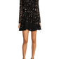 Lace Floral Embroidered Mini Dress