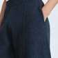 V Neck Cardigan Sweater and Knit Barrel Pants