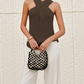 Collar Tank Knit Sleeveless Top