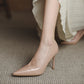 Womens Pointed Toe Slip Basic Shoes