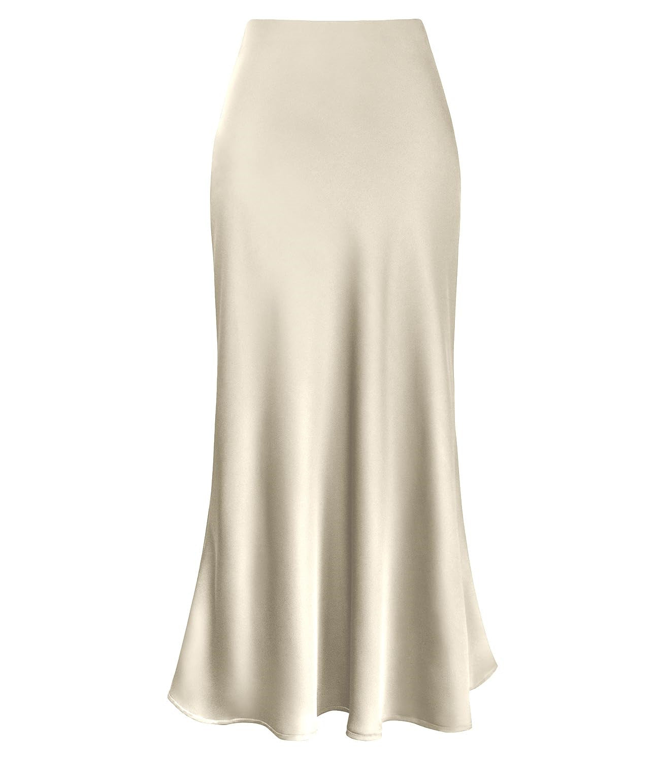 Elegant Silky Fishtail Skirt