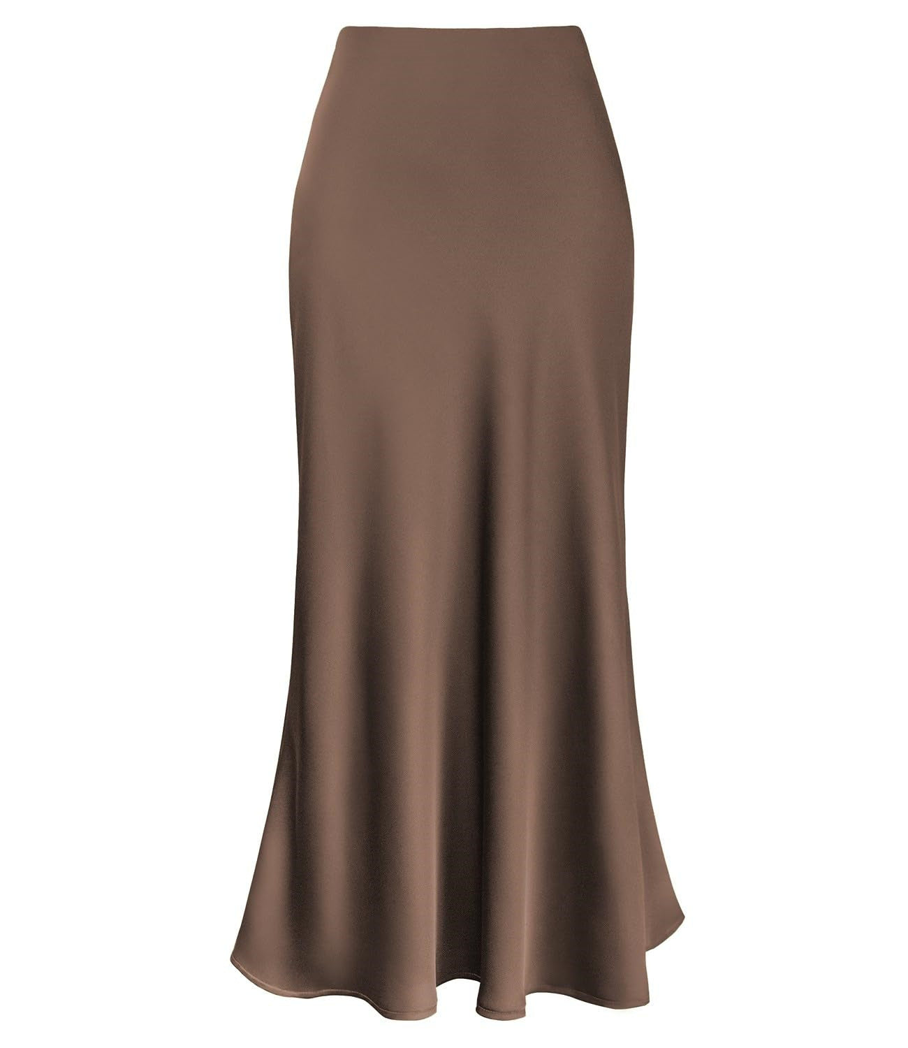 Elegant Silky Fishtail Skirt