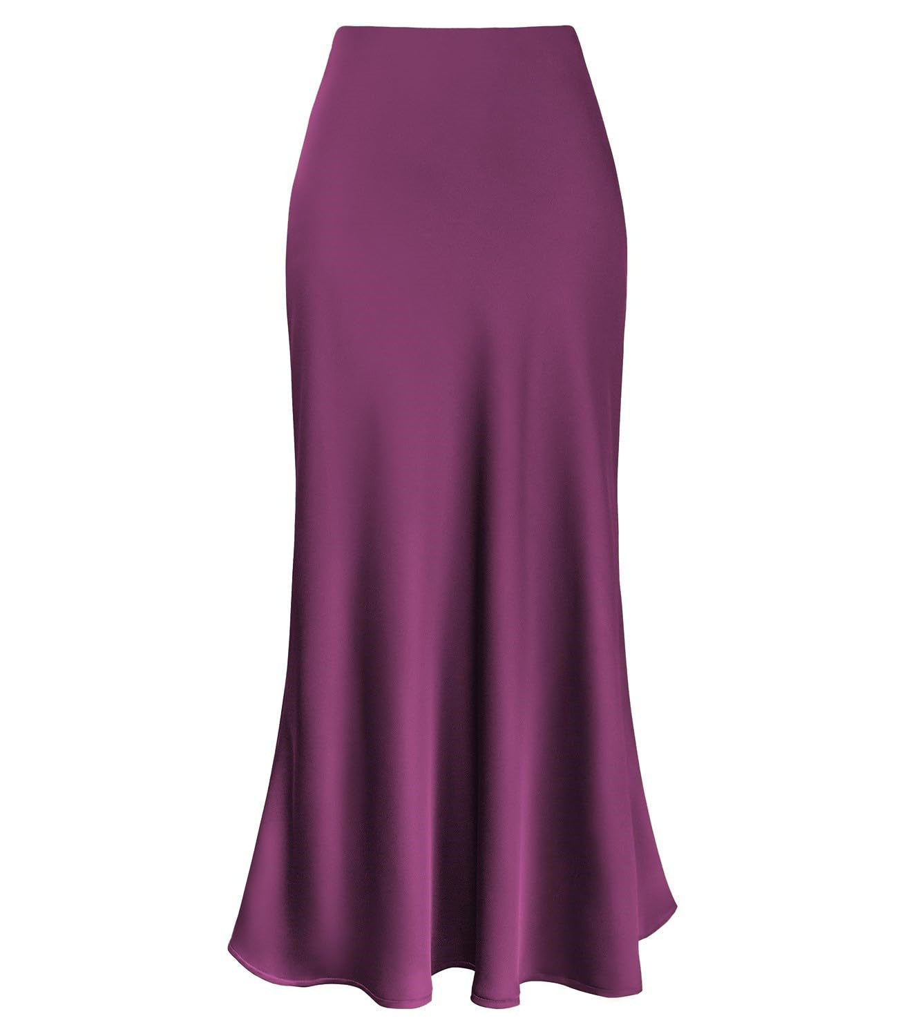Elegant Silky Fishtail Skirt