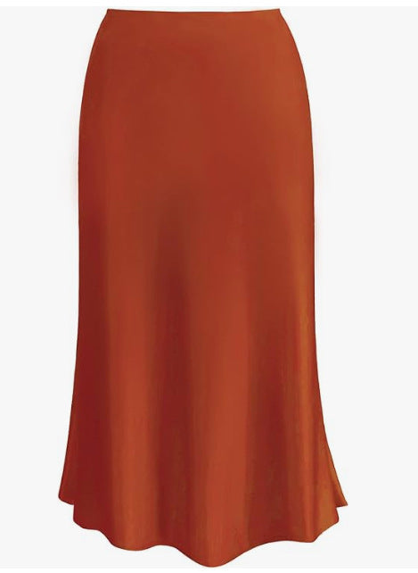 Elegant Silky Fishtail Skirt
