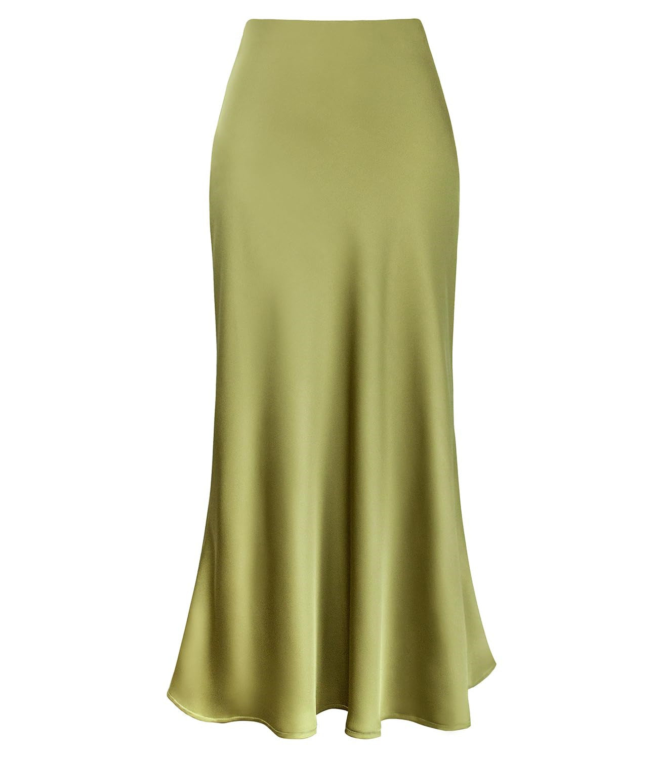 Elegant Silky Fishtail Skirt
