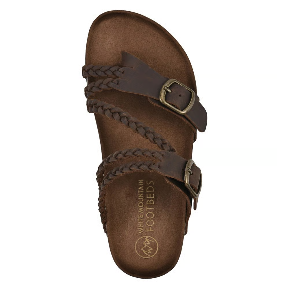 Hayleigh Braided Leather Footbed Sandal