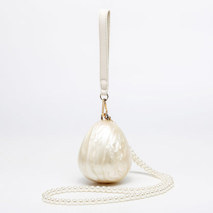 New Women's Pearl Chain Bag