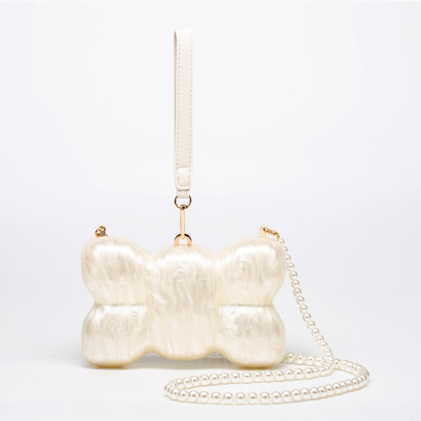 New Women's Pearl Chain Bag