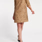 Sequined Straight-fitted Midi Dress