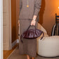 Knitted High Neck Sweater Two Pieces Dress