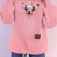 Zip Up Pockets Pet Carrier Hoodie