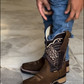 Handcrafted Embroidered Vintage Cowboy Boots