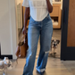 Corset Seamed Short Sleeve Top