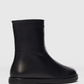 Women's Leather Side Zipper Boots