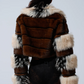 Portia Cropped Faux Fur Jacket
