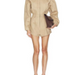 The Sculpted Strong-Shoulder Zip-Up Romper