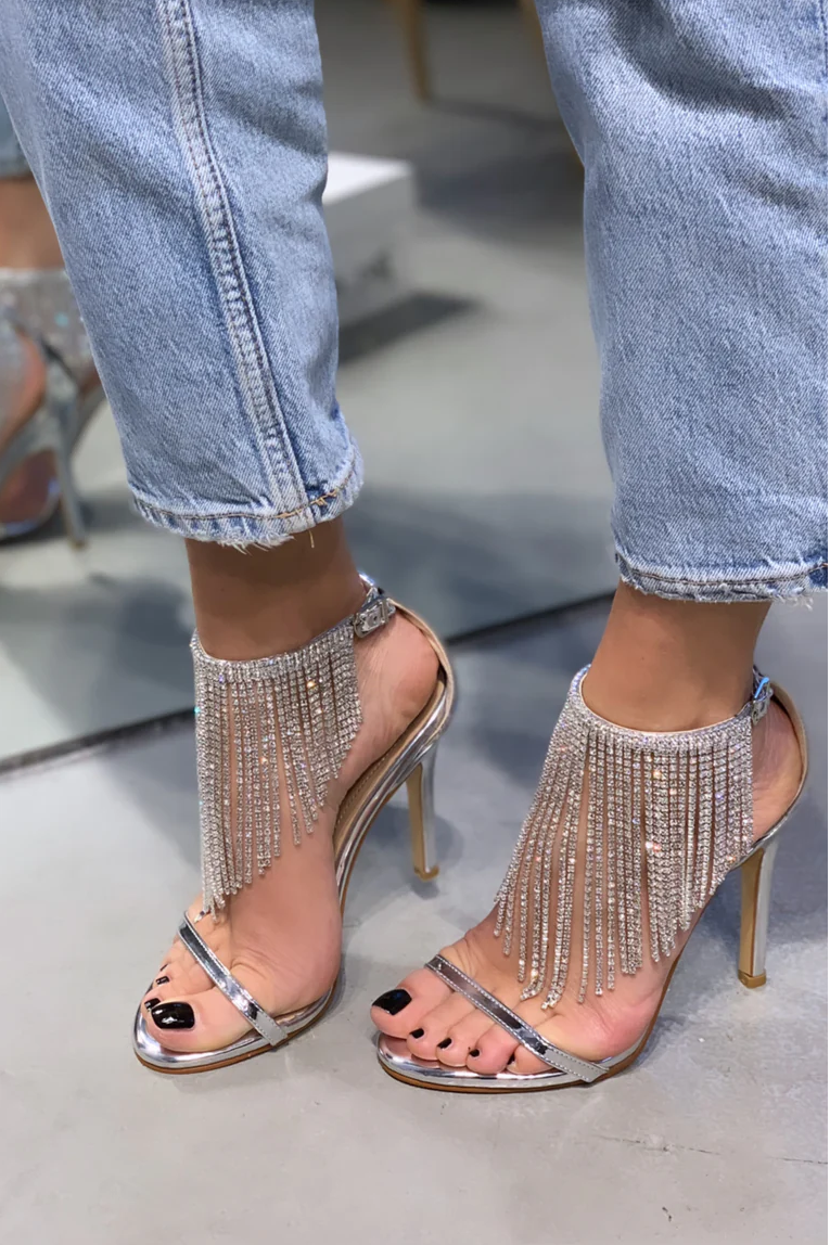 MILLION SILVER SANDAL