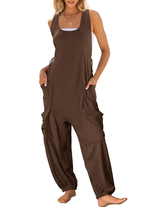 Women Loose Casual Romper Jumpers