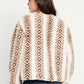 Button-Front Sherpa Jacket