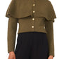 Cape Detail Cardigan