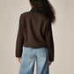 Wool Blend Knit Jacket