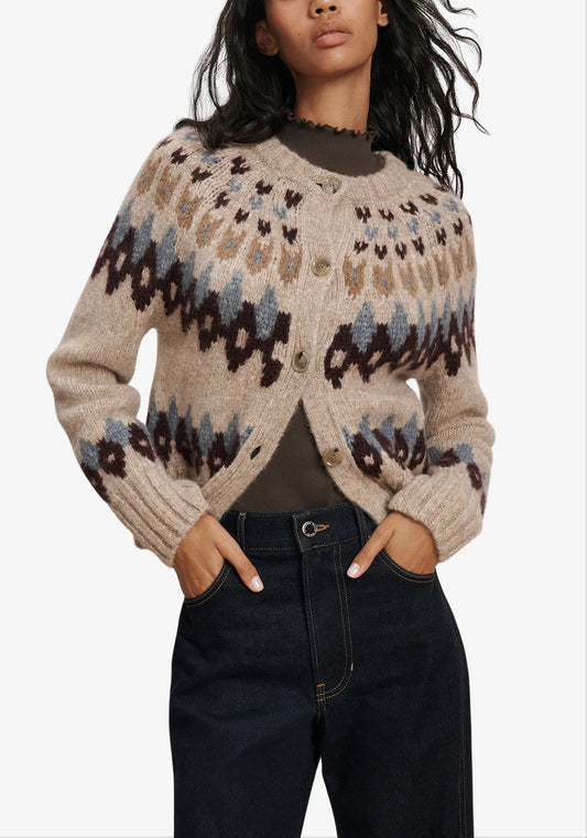 The Christina Fairisle Cardigan